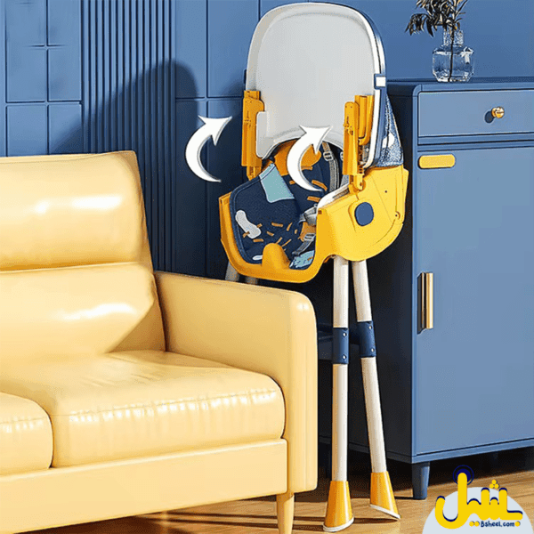 Ingenuity Baby High Dining Chair Blue - Image 4