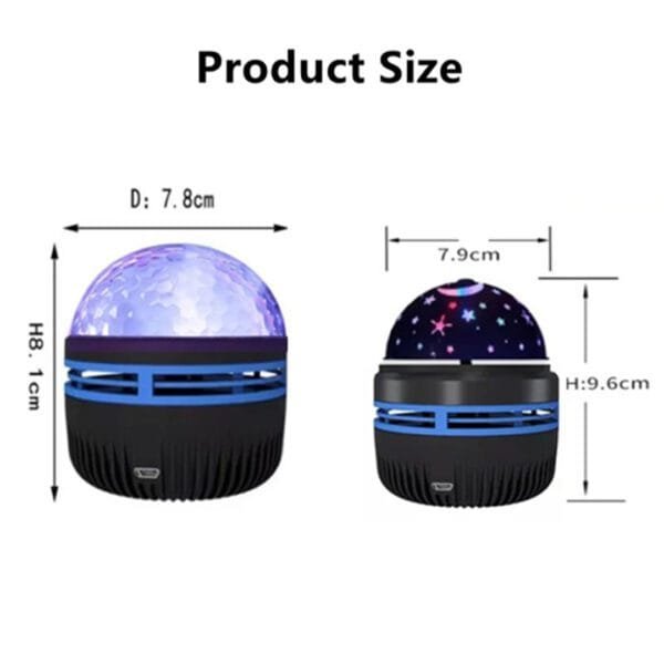 Ball Projector Rechargeable Disco Lights for Kids - Image 4