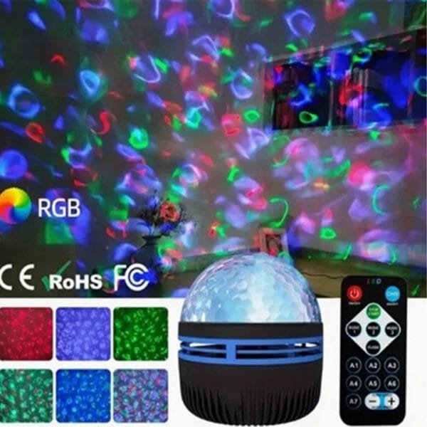Ball Projector Rechargeable Disco Lights for Kids - Image 3