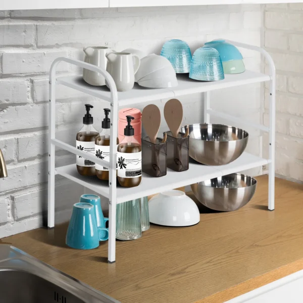 Adjustable pot rack under the kitchen - Image 2