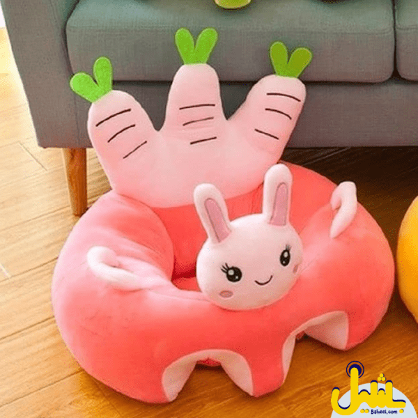 plush animal sofa chair pink - Image 5