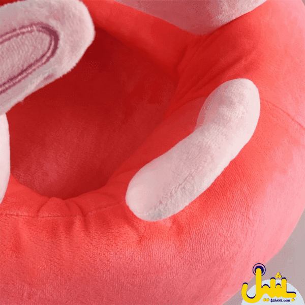 plush animal sofa chair pink - Image 4