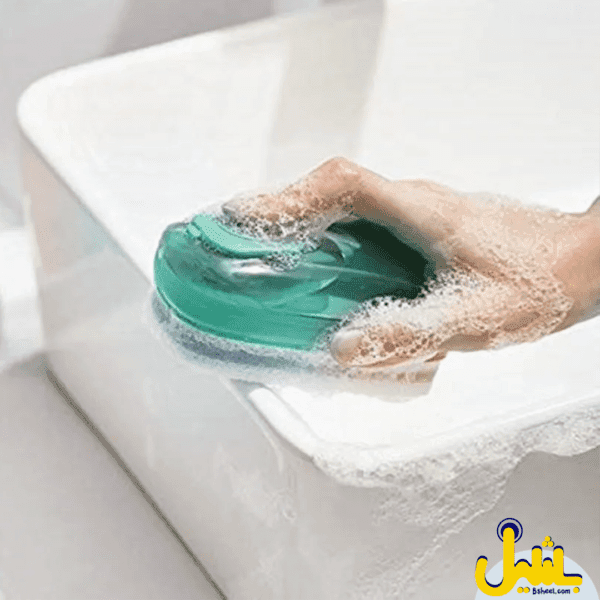 Scrub Brush with Soap Dispenser - Image 4