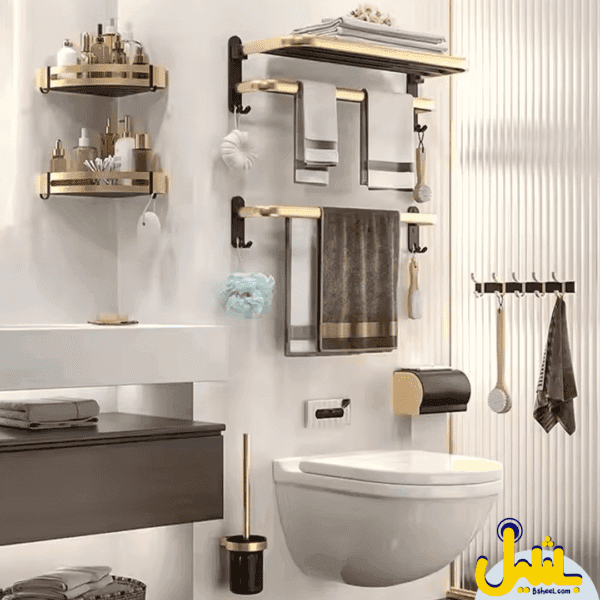 storage rack gold