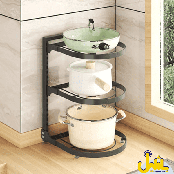 Kitchen stove pot rack storage rack multi-layer - Image 3