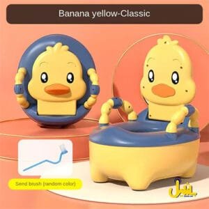 Training Toilet with Removable Bowl Yellow
