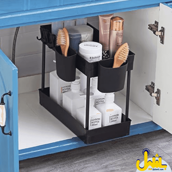 2-layer under sink storage rack - Image 4