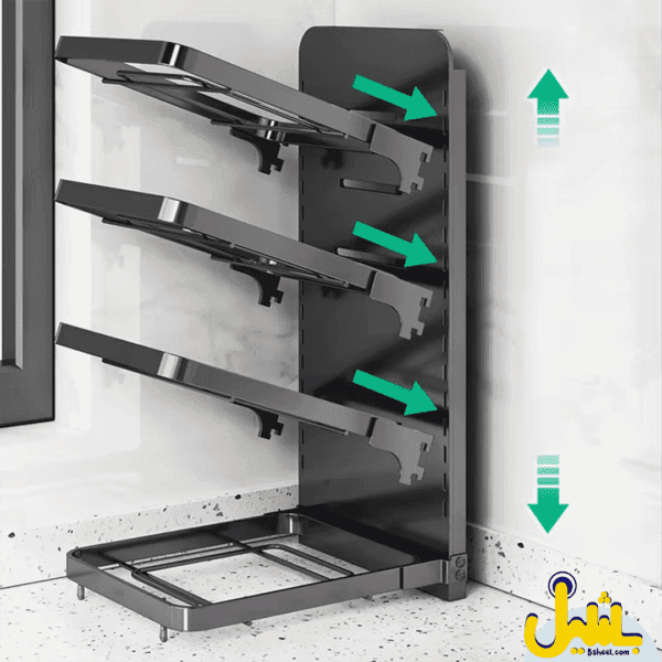 Kitchen pot rack storage rack under the sink - Image 3