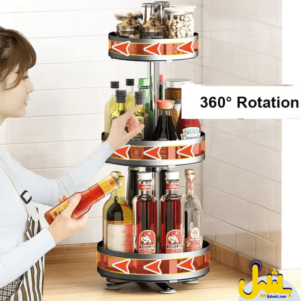 Kitchen condiment storage rack - Image 4