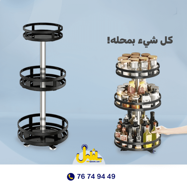 Kitchen condiment storage rack