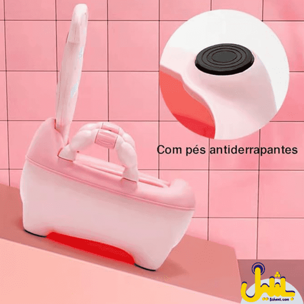 Training Toilet with Removable Bowl Pink - Image 5