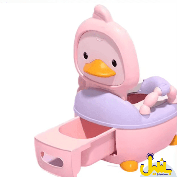 Training Toilet with Removable Bowl Pink - Image 3