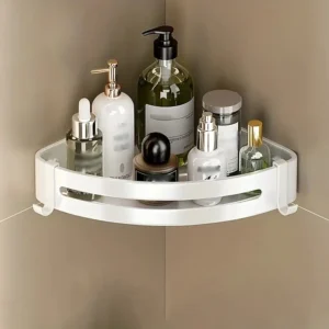 Bathroom Shelves circle Gray