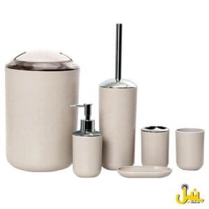 bathroom accessories white