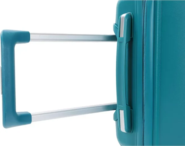 Suitcase Hard Luggage with TSA Lock Spinner Caster Soft PP Handle for Travel Green - Image 4