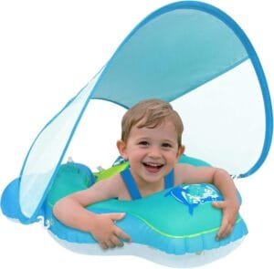 Baby Swimming Float with Squirt Gun